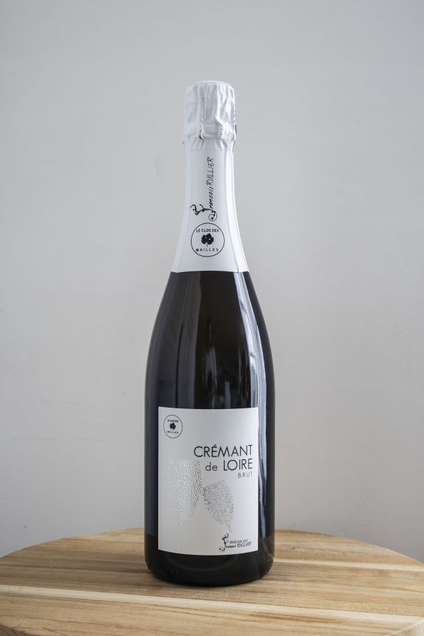 Bouteille de Crémant de Loire Blanc Brut, Le Clos des Mailles