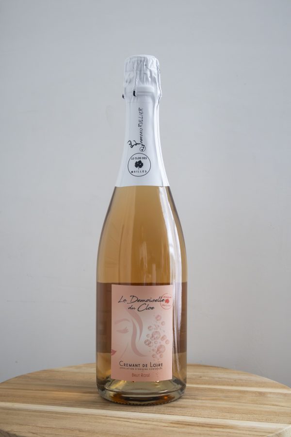 Bouteille de Crémant de Loire Rosé Brut, Le Clos des Mailles
