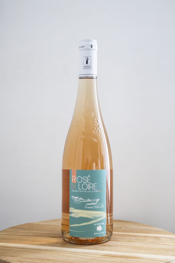 Bouteille de Rosé de Loire sec et fruité, Le Clos des Mailles